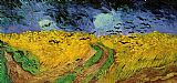 Vincent van Gogh Wheat Field with Crows painting
